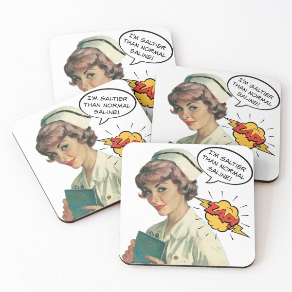 Item preview, I'm Saltier than Normal Saline! Nurse Humor designed and sold by SSustainable.