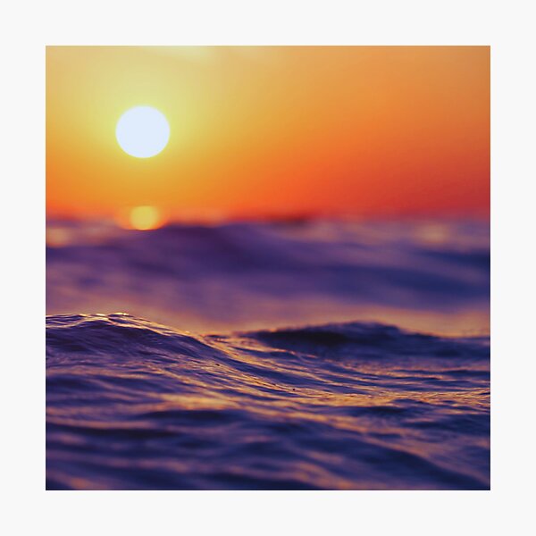 Item preview, Magic of a Warm Sunset on the Seashore designed and sold by Juacua.