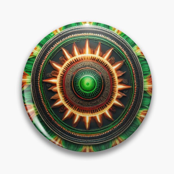 Item preview, Fiery Radiance Mandala designed and sold by SpiritualManda.