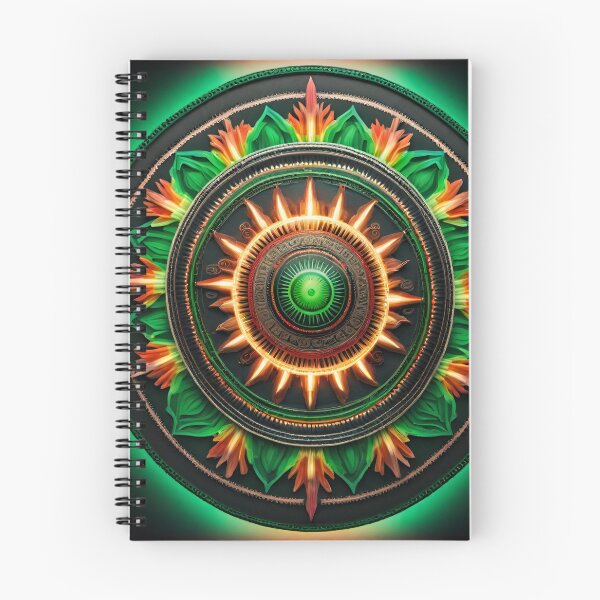 Item preview, Fiery Radiance Mandala designed and sold by SpiritualManda.