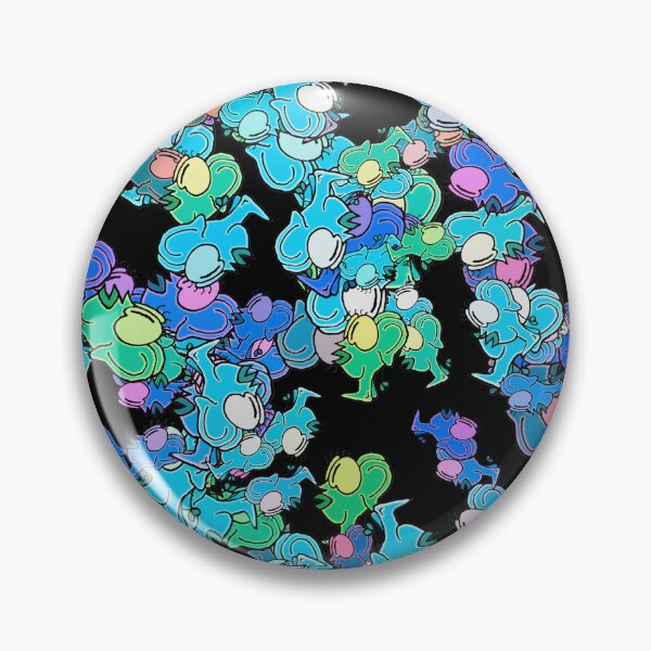 Item preview, Chromatic Creatures Dance Wacky Pattern designed and sold by DFLC Prints.