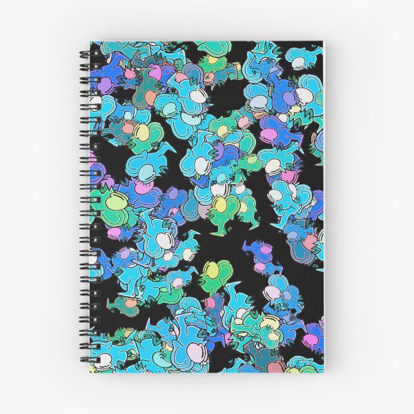 Item preview, Chromatic Creatures Dance Wacky Pattern designed and sold by DFLC Prints.