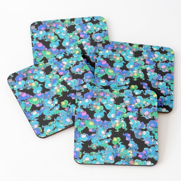 Item preview, Chromatic Creatures Dance Wacky Pattern designed and sold by DFLC Prints.