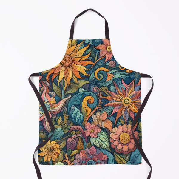 Item preview, Abstract and Cute Floral Pattern designed and sold by Kittyzens.