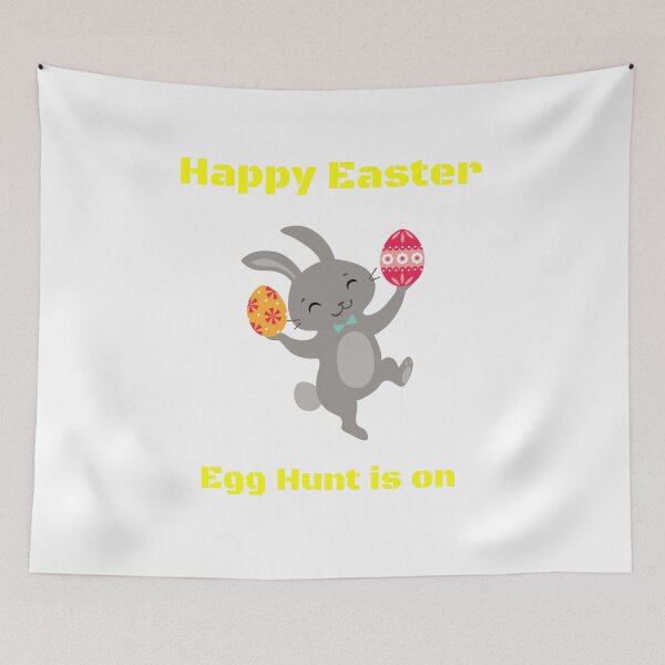 Item preview, Bunny Egg Hunt is on Happy Easter designed and sold by Delpieroo.