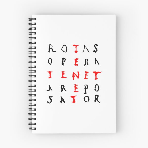 Item preview, Roman Sator Square, black lettering with red Tenet designed and sold by OptimoPrincipi Roman Coins.