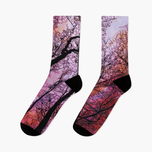 Item preview, Beautiful Twilight Sky With Trees designed and sold by Nunaprettyshop.