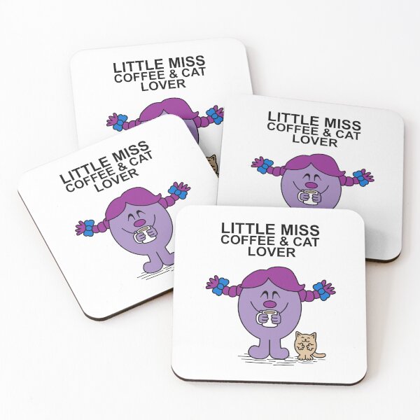 Item preview, Little Miss Coffee and Cat Lover designed and sold by Scat the cat.