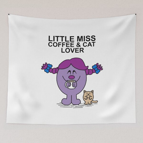 Item preview, Little Miss Coffee and Cat Lover designed and sold by Scat the cat.