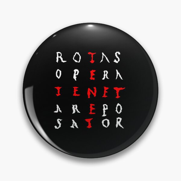 Item preview, Roman Sator Square, white lettering with red Tenet designed and sold by OptimoPrincipi Roman Coins.