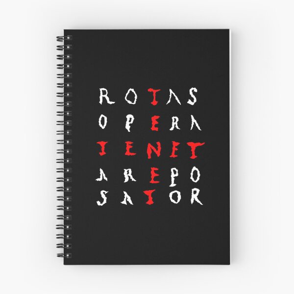 Item preview, Roman Sator Square, white lettering with red Tenet designed and sold by OptimoPrincipi Roman Coins.