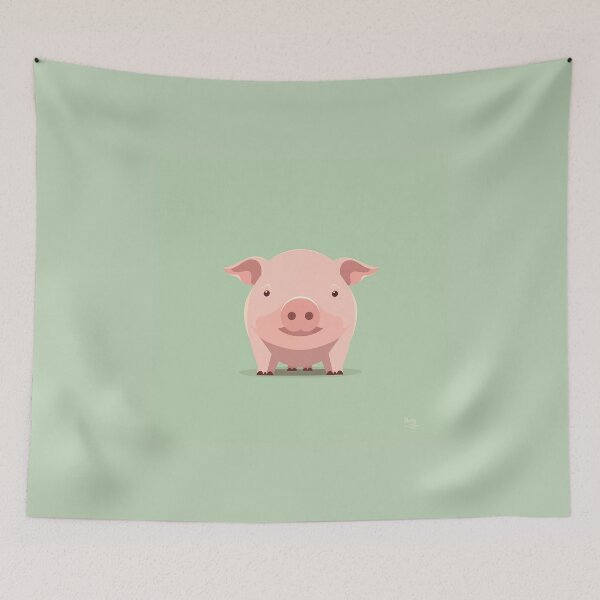 Aperçu de l'œuvre Pig créée et vendue par Midnight Garden.