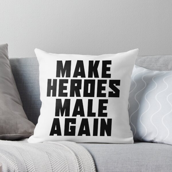 Item preview, Make Heroes Male again | Anti Woke Cinema designed and sold by ProdbyNiECO.