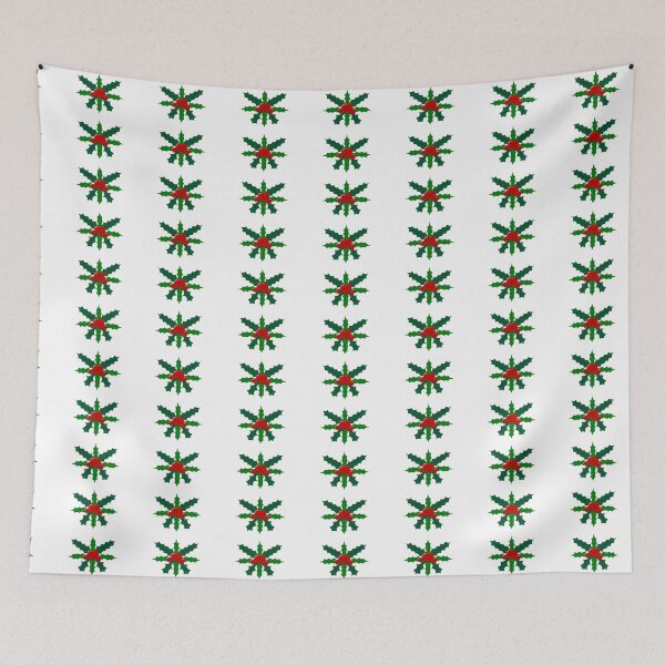Item preview, Christmas mistletoe heart designed and sold by Pandaerable.