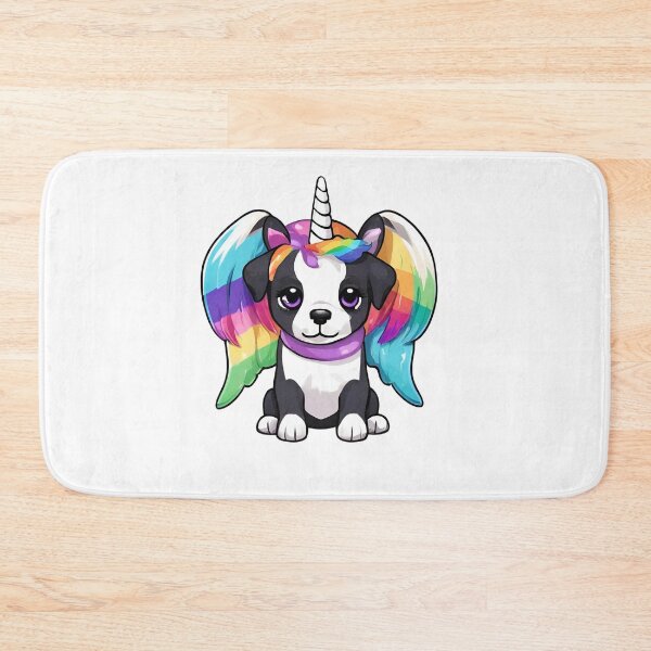 Item preview, Cute Kawaii Unicorn Puppy Dog With Rainbow Wings designed and sold by gillys.