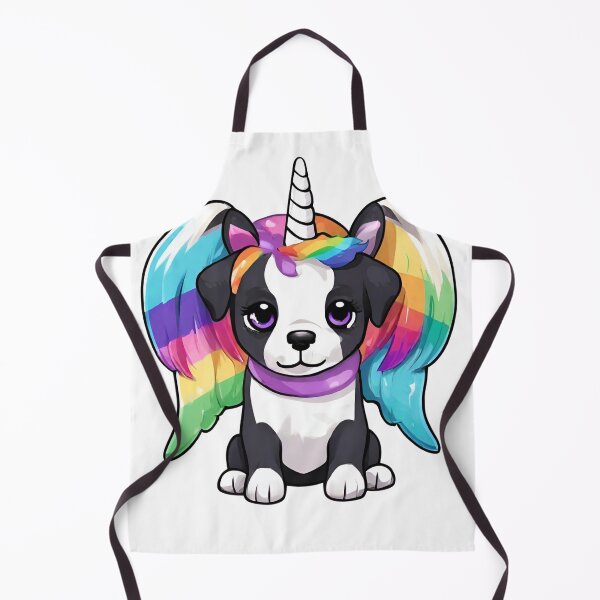 Item preview, Cute Kawaii Unicorn Puppy Dog With Rainbow Wings designed and sold by gillys.