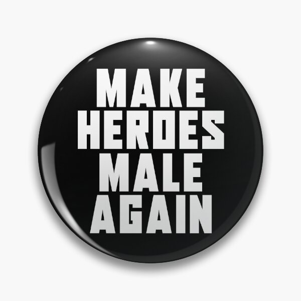 Item preview, Make Heroes Male again | Anti Woke Cinema designed and sold by ProdbyNiECO.