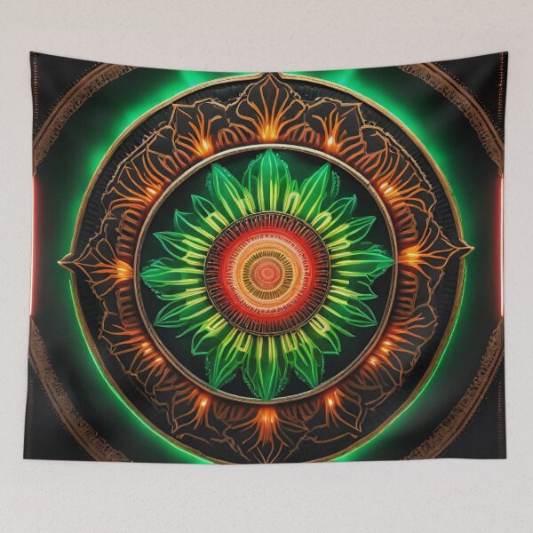Item preview, Radiant Mandala Symbolism Journal designed and sold by SpiritualManda.