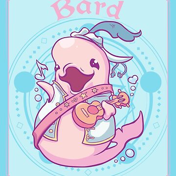 Artwork thumbnail, Pink Dolphin Bard by piratadandi