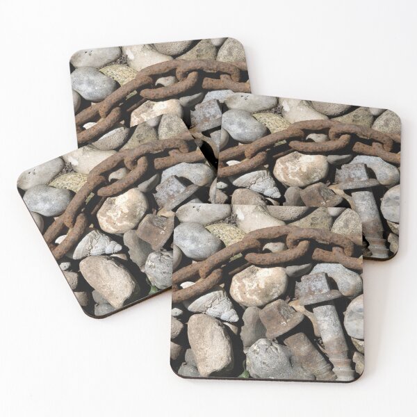 Item preview, Pebbles, Chain and Shells...artefact composition designed and sold by Bernard Rose.