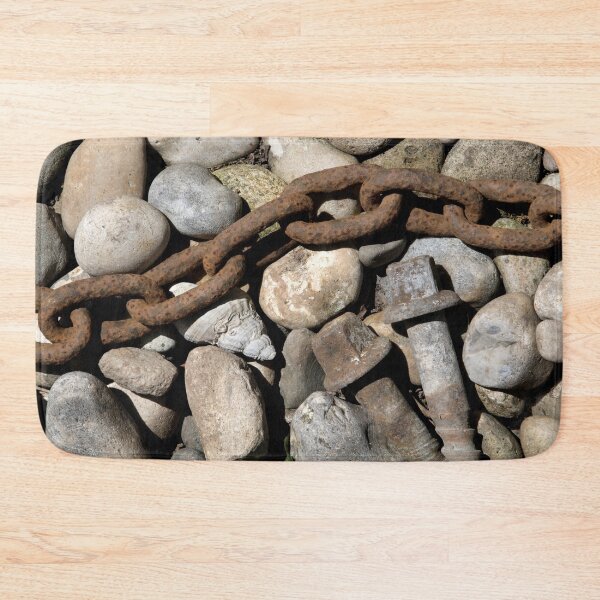 Item preview, Pebbles, Chain and Shells...artefact composition designed and sold by Bernard Rose.