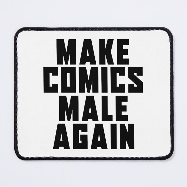Item preview, Make Comics Male again | Anti Woke Cinema designed and sold by ProdbyNiECO.
