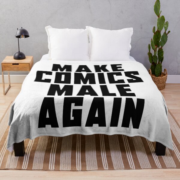 Item preview, Make Comics Male again | Anti Woke Cinema designed and sold by ProdbyNiECO.