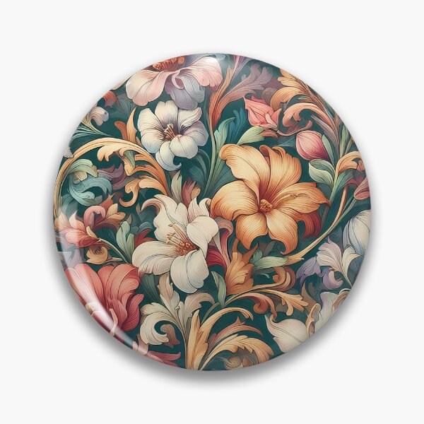 Item preview, Abstract and Cute Floral Pattern designed and sold by Kittyzens.