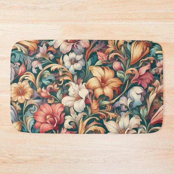 Item preview, Abstract and Cute Floral Pattern designed and sold by Kittyzens.