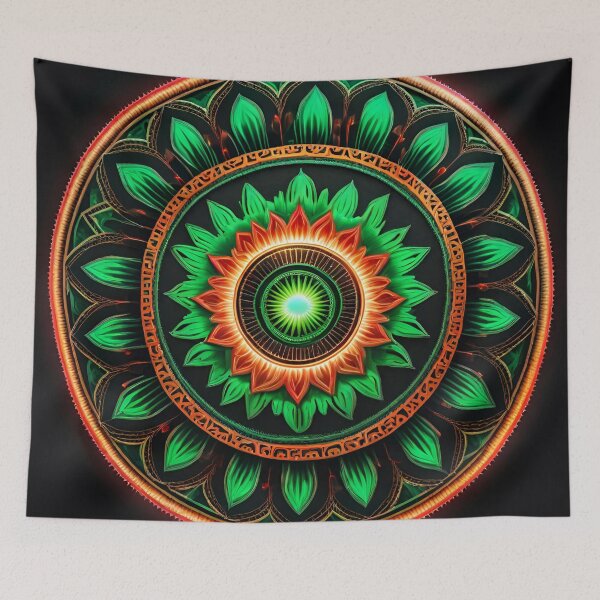 Item preview, Visual Harmony Mandala Synthesis in Abstract designed and sold by SpiritualManda.