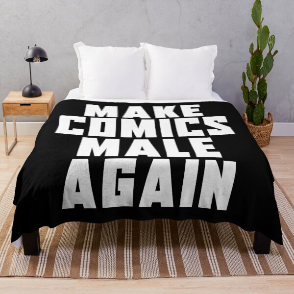 Item preview, Make Comics Male again | Anti Woke Cinema designed and sold by ProdbyNiECO.
