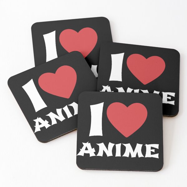 Item preview, I heart anime, I love anime designed and sold by BattaAnastasia.