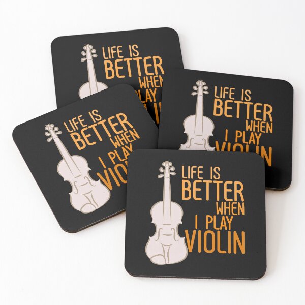 Item preview, Life Is Better When I Play The Violin, Violin Line Art Drawing Sketch designed and sold by CJansuebsri.