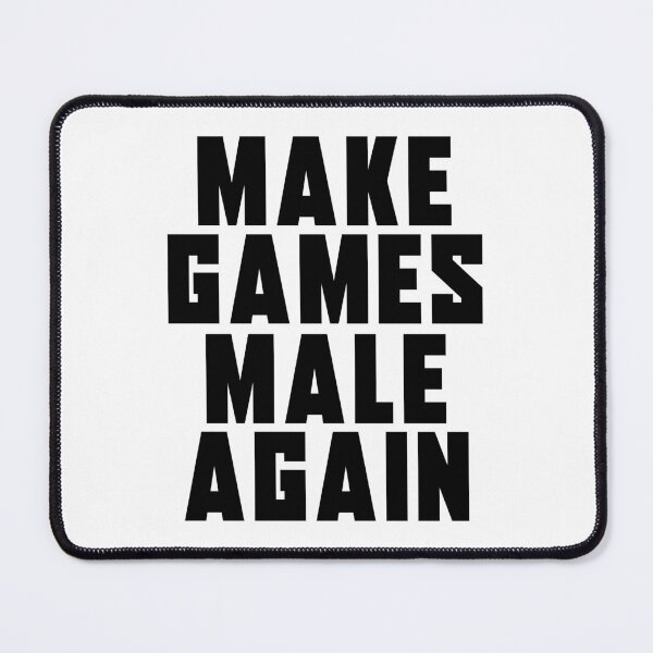 Item preview, Make Games Male again | Anti Woke Cinema designed and sold by ProdbyNiECO.