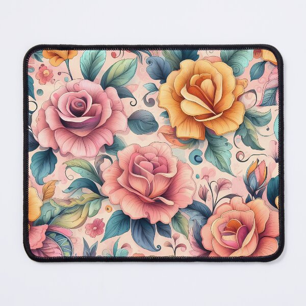 Item preview, Abstract and Cute Floral Pattern designed and sold by Kittyzens.