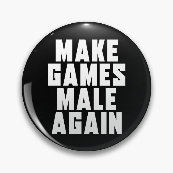 Item preview, Make Games Male again | Anti Woke Cinema designed and sold by ProdbyNiECO.