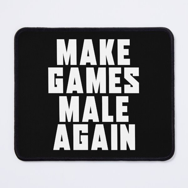 Item preview, Make Games Male again | Anti Woke Cinema designed and sold by ProdbyNiECO.