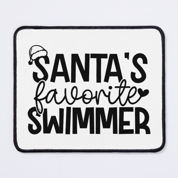 Item preview, Santa's Favorite Swimmer designed and sold by EsteticaVerus.