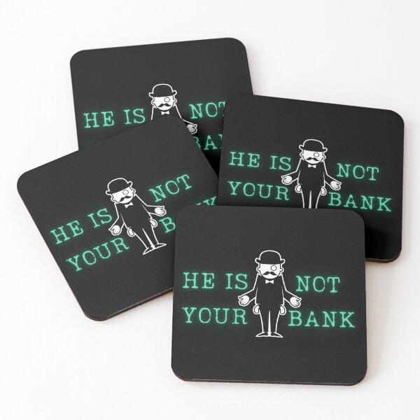 Item preview, He Is Not Your Bank Funny Finance Quote designed and sold by ChicTrendz.