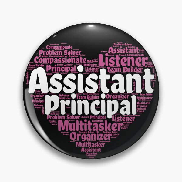 Item preview, Pink Word Heart - T shirt for Assistant Principal. designed and sold by TaraGbear.