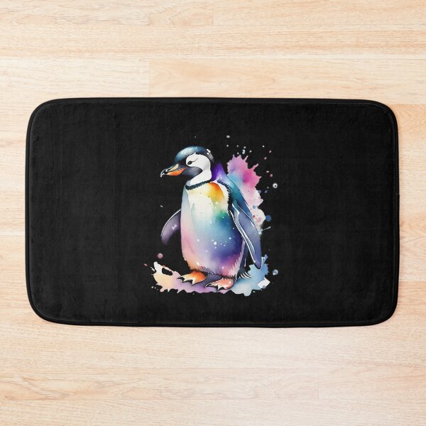 Artikelvorschau, Aquarell-Pinguin entworfen und verkauft von koolcreative.