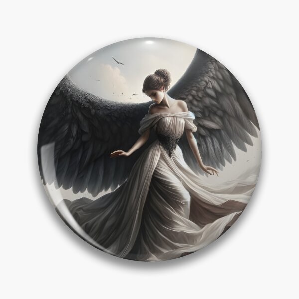 Item preview, Fallen Angel in Onyx Epitome of Serenity designed and sold by PSeamless.