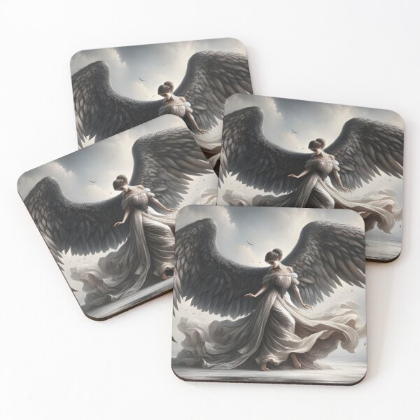 Item preview, Fallen Angel in Onyx Epitome of Serenity designed and sold by PSeamless.