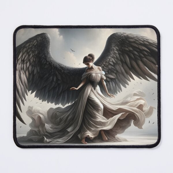 Item preview, Fallen Angel in Onyx Epitome of Serenity designed and sold by PSeamless.