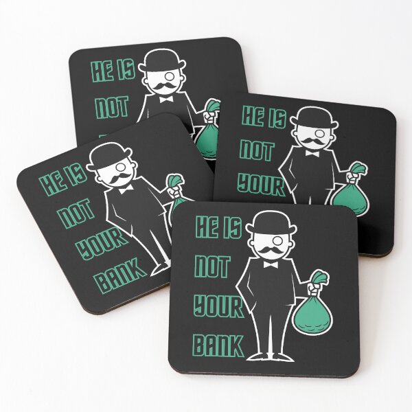 Item preview, He Is Not Your Bank - Funny Finance Humor designed and sold by ChicTrendz.