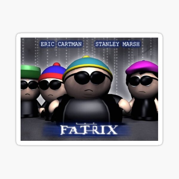 Eric Cartman South park roblox meme face Sticker for Sale by