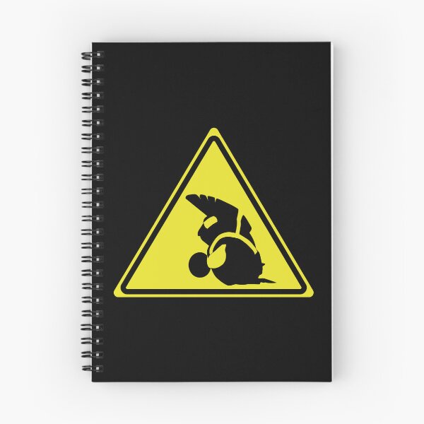 Item preview, Salmonid Warning Sign designed and sold by galaxydaydreams.