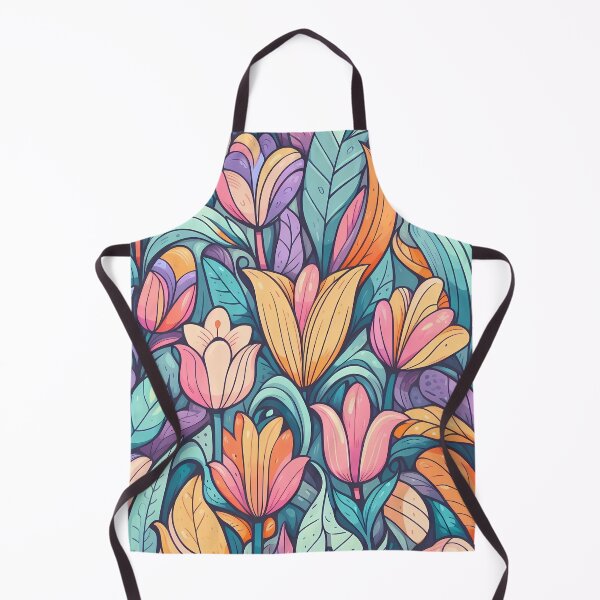 Item preview, Abstract and Cute Floral Pattern designed and sold by Kittyzens.