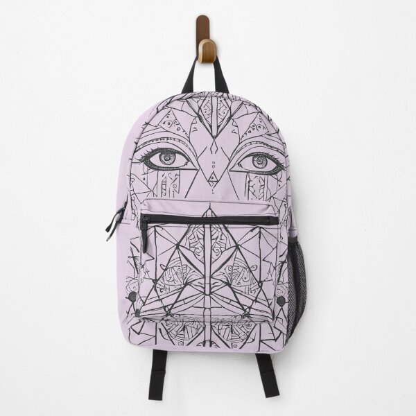 Item preview, Triangle Goddess in Black | Sacred Geometry Portraits designed and sold by monkeybusiness.pt.