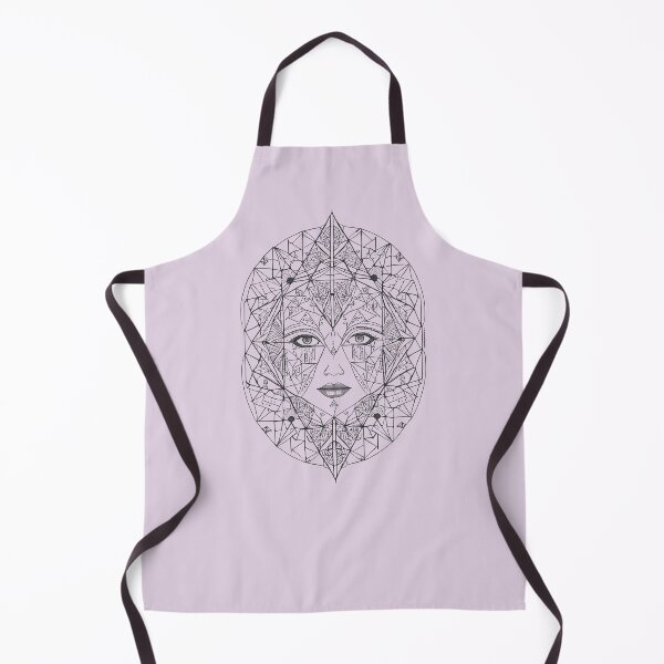Item preview, Triangle Goddess in Black | Sacred Geometry Portraits designed and sold by monkeybusiness.pt.